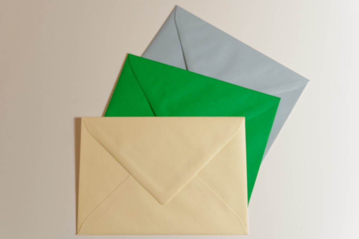 fill out a letter envelope